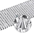 thumbnail image 4 of Unique Bargains Silver Plastic Spike Rivet Trim Ribbon (2 Yards), 4 of 6