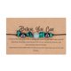 thumbnail image 1 of Pulsera de cuentas de piedra con línea de cera Pulsera combinada de amatista y piedra brillante Pulsera para hombre y mujer Joyería para la mano, 1 of 8
