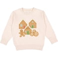 thumbnail image 2 of Inktastic Gingerbread House and Cookies Christmas Decor Toddler Sweatshirt, 2 of 4