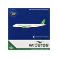 thumbnail image 3 of Embraer E190-E2 Commercial Aircraft "Wideroe" (LN-WEA) White with Green Tail 1/400 Diecast Model Airplane by GeminiJets, 3 of 3