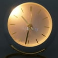 thumbnail image 2 of Relojes Despertadores, Retroiluminación Retro, Diseño Simple, Pequeño Reloj de Escritorio con Luz , Silencioso, Sin Tictac, Funciona con Pilas, Verde, 2 of 5