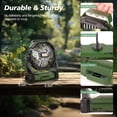 thumbnail image 5 of 20,000mAh Portable Camping Fan with LED Lantern, Rechargeable Battery Operated Outdoor Fan, 4 Speeds, 270° Rotation, Power Bank Function for Tent, Hiking, Fishing, Emergency, Sports & Game Day, Green, 5 of 8