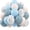 Light Blue-White, variant on 100 Pack Light Blue-White Balloons – 10 Inch Latex Balloons for Balloon Arch Kit, Birthday Party Decorations, Helium or Air, Bulk Balloons for Boys, Girls, Weddings