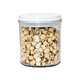 thumbnail image 1 of Tanque De Almacenamiento Recipiente de plástico blanco de 1 pieza con tapa hermética para organizar la despensa (920 ml) Rkxzt, 1 of 9