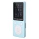 thumbnail image 2 of Pantalla Portátil Reproductor De Música Mp4 Soporte De Tarjeta Tf De 32 Gb Con Auriculares Tiempo De Espera Prolongado Azul Minnieouse EL009484-00, 2 of 6