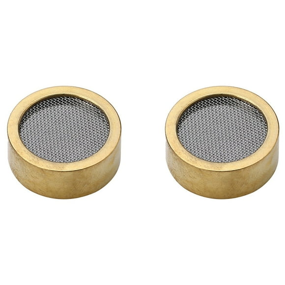 2pcs 25mm Condenser Microphone Capsule Replacements Large Diaphragm Microph Electric Instrument Parts