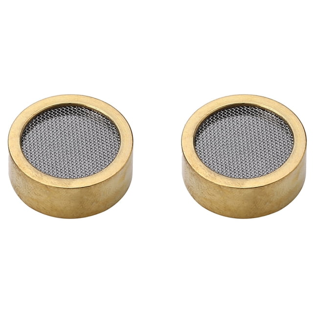 2pcs 25mm Condenser Microphone Capsule Replacements Large Diaphragm Microph Electric Instrument Parts