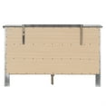 thumbnail image 3 of Passion Furniture PF-G1333-D 36 x 16 x 59 in. Primo 6 Drawer Silver Champagne Dresser, 3 of 5