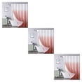 thumbnail image 3 of Cortina de ducha Bewildely Poliéster Artesanía exquisita Textura fina Impermeable Rosa 90, 3 of 5