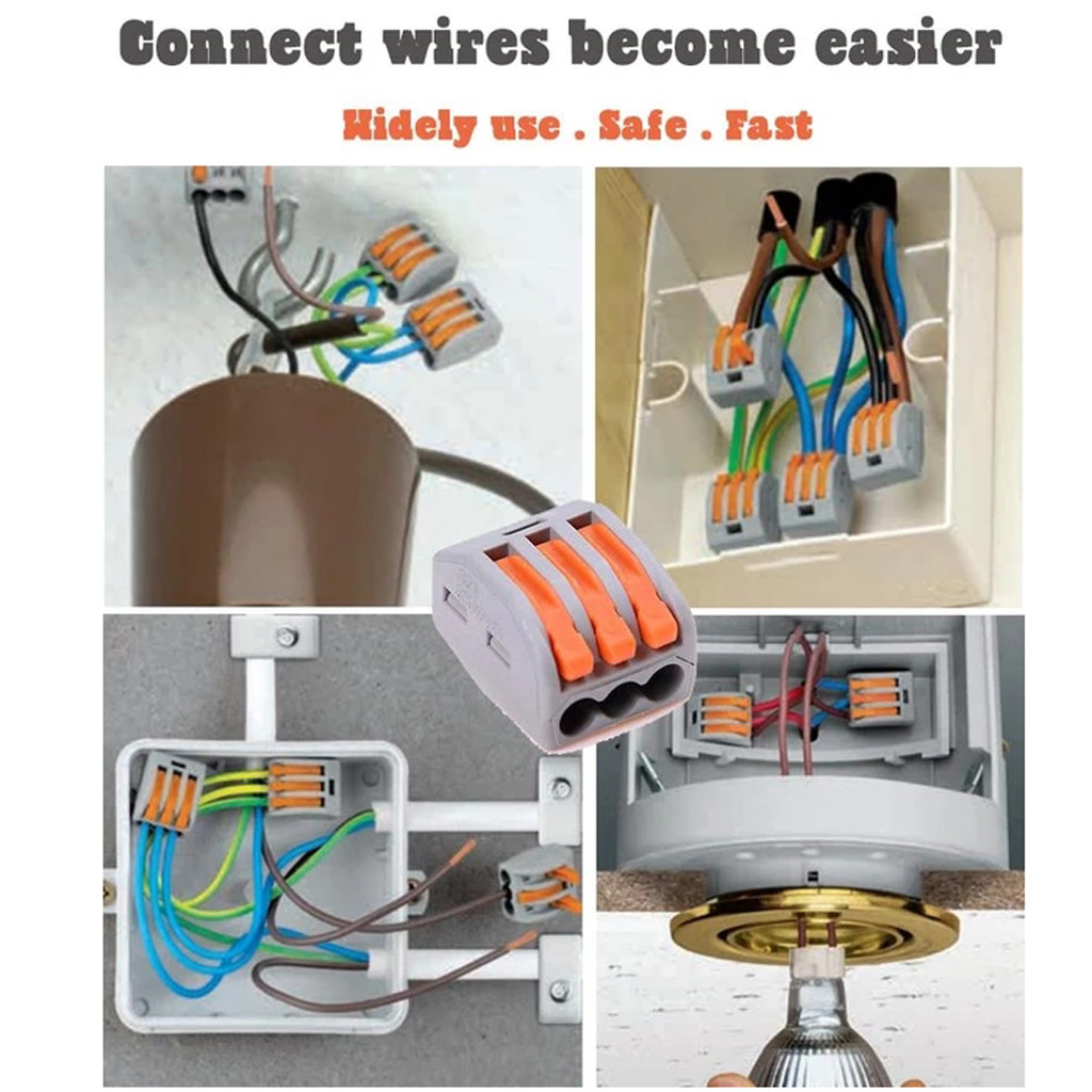 Wire Compact Connector Wire Connection Junction Box Quick Connector
