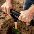 thumbnail image 6 of D Grip Shovel Handle Replacement 1-1/4 Inch Inner Diameter 32mm , Black Spade Snow Shovel Replacement Handle for Digging Raking Tools Garden Accessories 1 PCS, 6 of 7