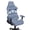 Elephant Aztec Floral Blue, variant on TSOVTHRID Paw Boho Mandala Floral Print Gaming Chair Slipcover Set of 4 with Armrest Covers Stretch Rotating Gaming Chair Protector Office Desk Chair Cover Cat Scratch Proof