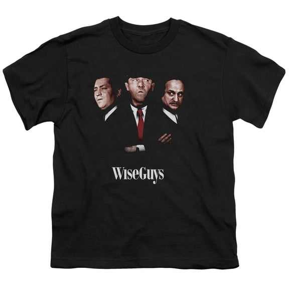 Three Stooges - Wiseguys - Youth Short Sleeve Shirt - Small