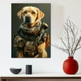 thumbnail image 5 of Kuvasz Wall Art Soilder Dog Posters - Kuvasz Dog Canvas Wall Art For Bedroom Decor - Christmas Wall Art - Funny Dog Signs, 5 of 6