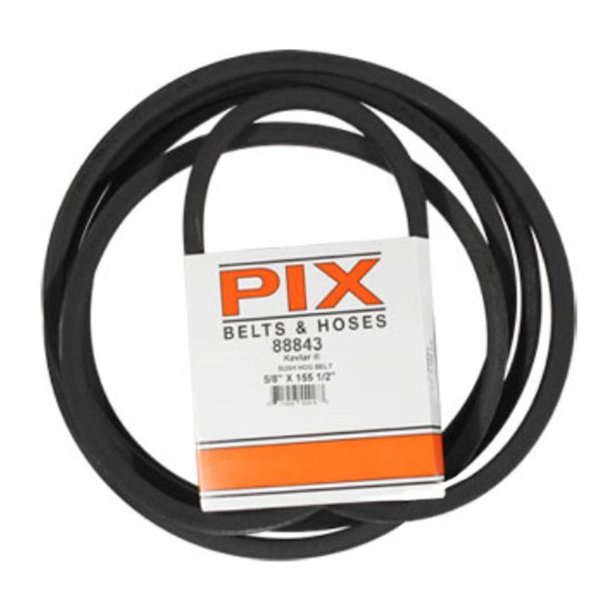 88843 Finishing Mower 5/8" X 155.5" Drive Belt For Bush Hog ATH720