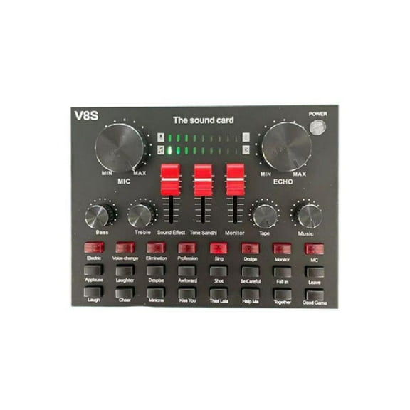 Sound Mixers With Reverbs Effects Real Time Vocal Monitoring For Podcasts Live Broadcasts