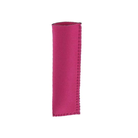 

5pcs Neoprene Popsicle Holder Icy Pole Ice Lolly Freezer Pop Sleeve Kids Protector rose gold