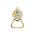 thumbnail image 1 of Orange Octopus Marine Life Pattern Beer Bottle Cap Opener Stainless Steel Key Chain, 1 of 3