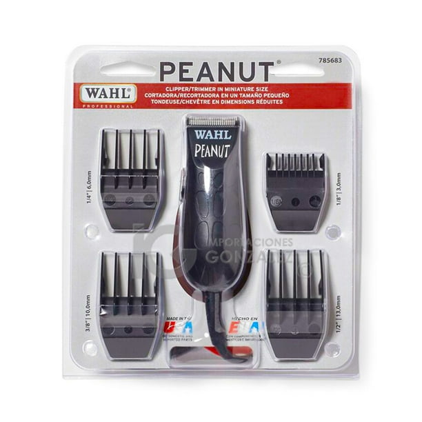 Maquina Wahl Recortadora Delineadora Peanut Profesional Negra Wahl Peanut Negra Walmart en linea