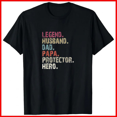 thumbnail image 1 of Gift For Dad Custom Typography Slogan Layout Family Matching Top Unisex T-Shirt T54576, up to size 5XL, 1 of 4