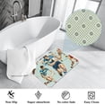 thumbnail image 3 of Football Non-Slip Polyester Office Rug, Machine Washable Chair Rug - for Office Spaces, 3 of 6
