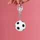 thumbnail image 4 of VERDANVERSE 2Ud Fútbol Llavero De Metal Negro Con Para Llaves Y Bolso, 4 of 8