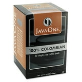 Java One, 100 Percent Colombian 14 Single Cup Coffee Pods, 4.4 Oz, 6 Ct ...