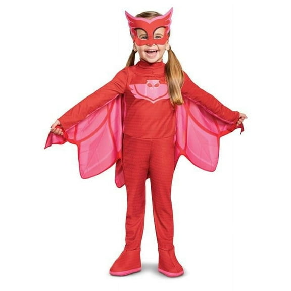 Deluxe Light-Up Owlette Toddler Child Costume, Small 4-6