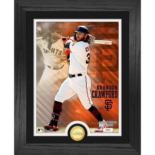 BRANDON CRAWFORD SAN FRANCISCO GIANTS 2018 MLB TOPPS ALL-STAR GAME PLAYER  CARD MOUNTED ON A 4 X 6 BLACK MARBLE PLAQUE at 's Sports  Collectibles Store