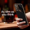 thumbnail image 6 of Galaxy Note 20 Ultra Case, Designed for Electroplated Samsung Galaxy Note 20 Ultra 4G/5G Phone Case, Case Soft TPU Protective Shockproof Flexible Samsung Galaxy Note 20 Ultra Case 6.9'' Black, 6 of 12