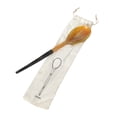 thumbnail image 4 of Bloomingville Horn Serving Spoon in Printed Drawstring Bag, 4 of 4