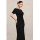 thumbnail image 3 of Vestido largo bellabarnetten Klaria de manga corta Pearl, 3 of 6