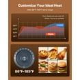 thumbnail image 3 of VEVOR 3-Tier Commercial Food Warmer Display, 1200W Food Display Warmer with LED Light, Top Storage and Adjustable Shelves, 86℉~185℉ Steam Heating, 3 of 9