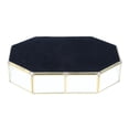 thumbnail image 4 of Bandeja de joyería de de metal dorado, soporte cosmético para organizador de maquillaje, gran opción, 4 of 6