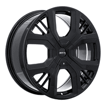 19x8 RTX PS-01 Gloss Black Wheel 5x4.25 (45mm)
