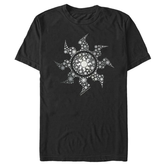 Men's Magic: The Gathering Mana Decorative Sun Symbol  Graphic Tee Black Large