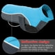 thumbnail image 3 of Abrigo de invierno reflectante para perros Chaleco deportivo Chaquetas Ropa para la nieve - Azul, cofre: 27-31.5 quot;, longitud de la espalda: 28 quot; Feliz Sencillez, 3 of 4