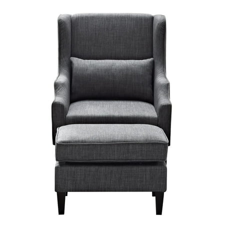 Simpli Home - Ashbury Club Chair - Slate Gray