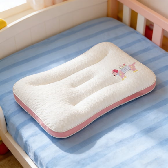 Almohada para niños de 2 a 6 años | Almohada cervical de 30 x 50 cm con una bonita ilustración | Almohada de poliéster transpirable para niños y niñas