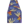 thumbnail image 3 of MKHERT Orange Dragons Table Runner for Wedding Party Banquet Decoration 14x72 inch, 3 of 3