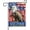 Eagle, variant on Welcome Memorial Day 4th of July Eagle Patriotic Decorative Garden Flag, America Veterans Day Stars Stripes Yard Outside Home Decorations, American USA Outdoor Small Decor Double Sided 12x18