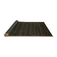 thumbnail image 2 of Ahgly Company Indoor Square Abstract Brown Contemporary Area Rugs, 6' Square, 2 of 4