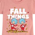 thumbnail image 3 of Dr. Seuss - Fall Things - Toddler And Youth Girls Short Sleeve Graphic T-Shirt, 3 of 6