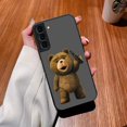 thumbnail image 3 of Matte Case for Samsung Galaxy S23 S22 S21 S20 S10 4G S9 S8 Plus ULTRA 5G LITE Case Funda Coque Shell Naughty T-Teddy Bear Couple, 3 of 5
