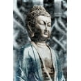 thumbnail image 2 of Prime, Marcus 23x32 Gold Ornate Wood Framed with Double Matting Museum Art Print Titled - Buddha Mist 1, 2 of 4