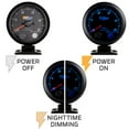 thumbnail image 5 of GlowShift Black 7 Color 3-3/4" Diesel Tachometer Gauge w Shift Light, 5 of 6