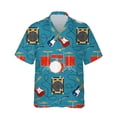 thumbnail image 2 of Camisas hawaianas vintage transpirables de verano para hombre, camisetas con estampado 3D, modernas y geniales para fiestas en la playa, camisas de verano de manga corta para hombre, 2 of 5