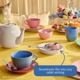 thumbnail image 6 of DANMARK LYNGBY Porcelain Egg Cup - Ceramic Holder for Soft Boiled Eggs - Decorative Breakfast Server - Cute & Colorful Egg Cups for Kids & Adults - Ideal Gift for Breakfast Lovers (Rose), 6 of 8