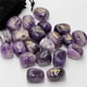 thumbnail image 4 of Natural Rune Stone Irregular Divination red, 4 of 5