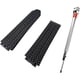 thumbnail image 1 of wonima11 Rubber Watch Band Strap Replacement For Hublot Fusion 44-45 H Big Bang Black 24mm 25mm + H Style Screwdriver, 1 of 1